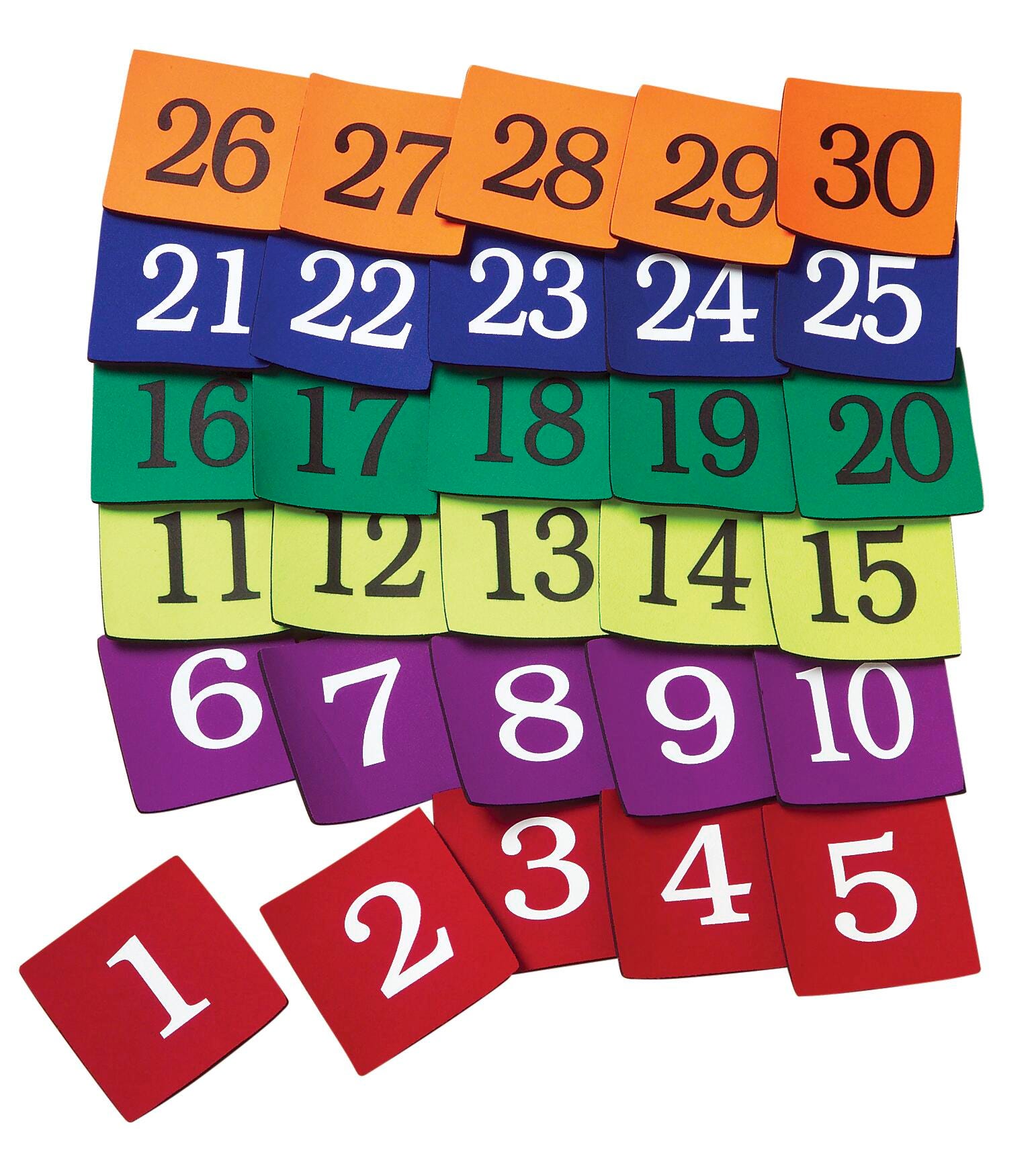 Numbered Junior Spots, Set of 30 2120403